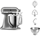 KitchenAid Artisan 5KSM185PSBMS Stand Mixer in Medallion Silver