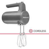 Kitchenaid Cordless Hand Mixer Charcoal Grey - GIFT