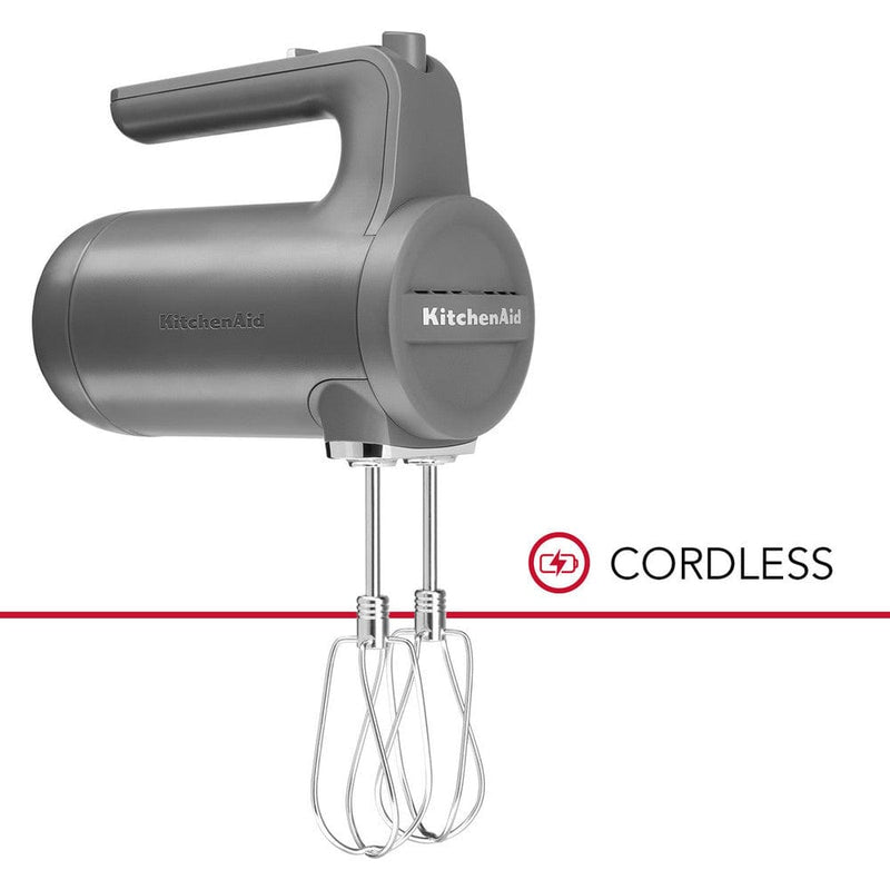 Kitchenaid Cordless Hand Mixer Charcoal Grey - GIFT