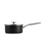 KitchenAid Steel Core Enamel Matte Black 16cm Saucepan