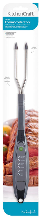 KitchenCraft Digital Thermometer Fork