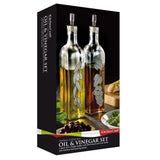KitchenCraft Italian Glass Oil and Vinegar Set of 2 Bottles 500ml