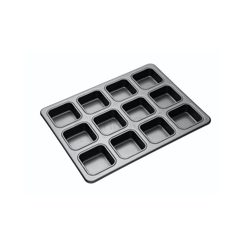 KitchenCraft Masterclass Bakeware 12 Hole Brownie Pan