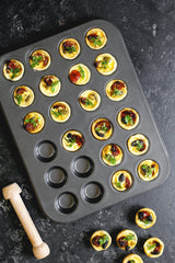 KitchenCraft Masterclass Twenty-Four Hole Mini Tart Tray