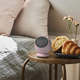 Kreafunk Bell Alarm Clock In Dusty Rose
