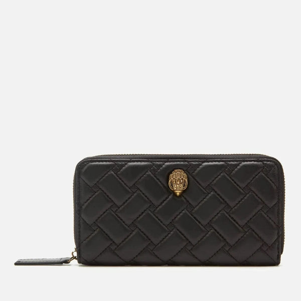 Kurt Geiger London Women's K Zip Around Wallet Eagle Black