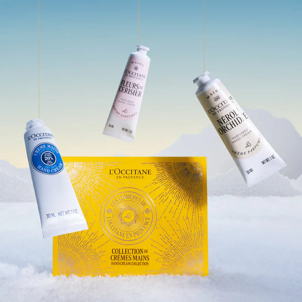 L'Occitane Floral Hand Cream Trio