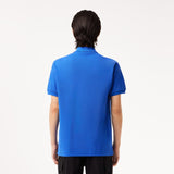Lacoste Original L.12.12 Petit Pique Cotton Polo Shirt in Saphir Blue