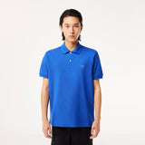 Lacoste Original L.12.12 Petit Pique Cotton Polo Shirt in Saphir Blue