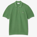 Lacoste Classic Fit Knitted Polo Shirt In Lime Green
