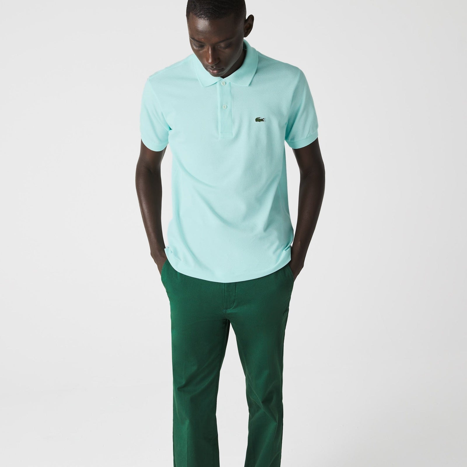 Polo lacoste turquoise outlet