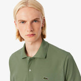 Lacoste Classic Fit Original Pique Polo Shirt In Green