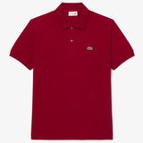 Lacoste Classic Fit Original Polo Shirt In Burgundy
