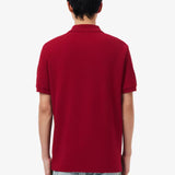 Lacoste Classic Fit Original Polo Shirt In Burgundy
