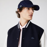 Lacoste Contrast Strap Cotton Cap Navy
