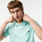 Lacoste Core Essential Polo Logo Tee in Light Green