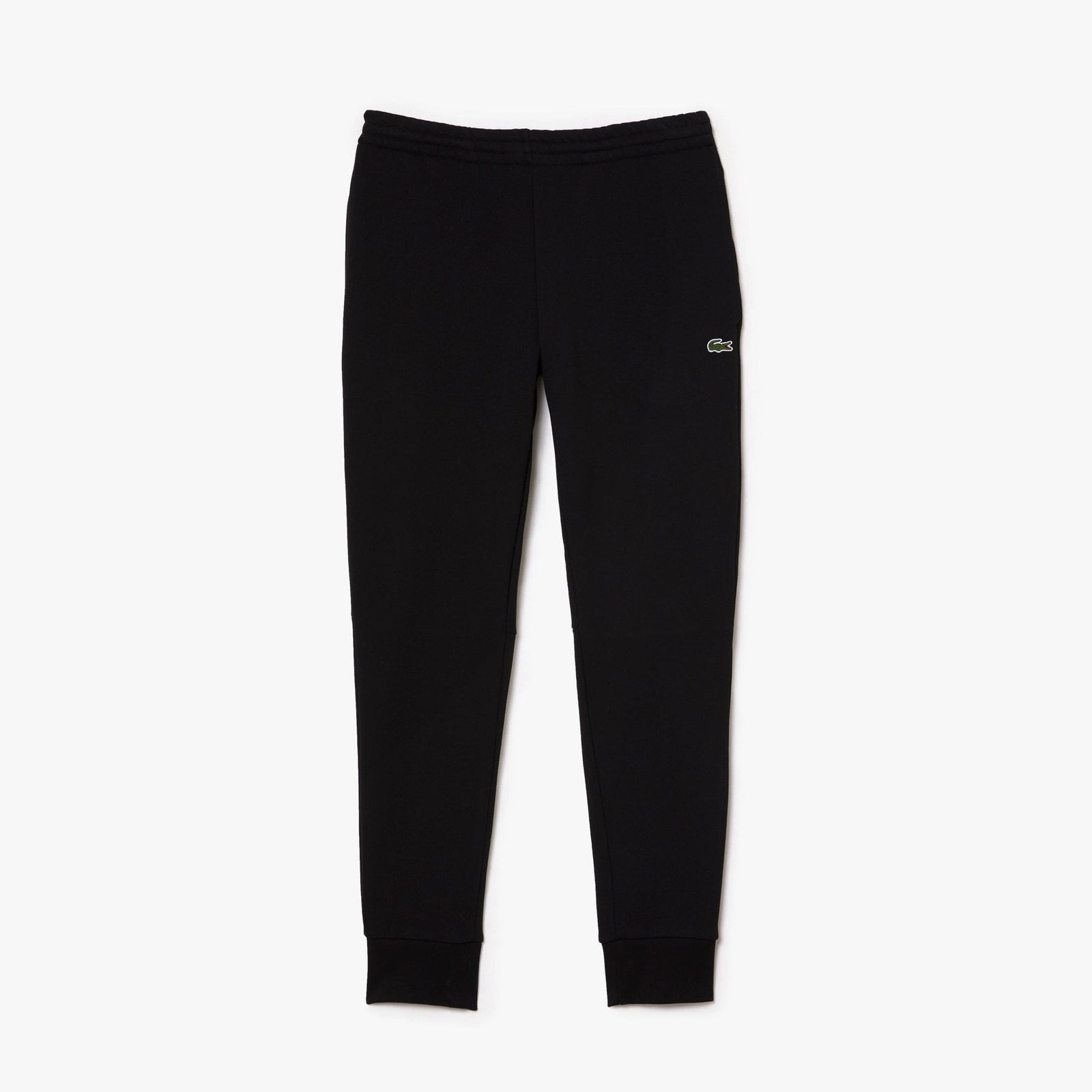 Lacoste Cotton Fleece Joggers in Black - Main Image