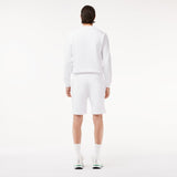 Lacoste Fleece Jogger Shorts in White