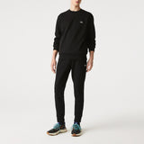 Lacoste Fleece Joggers in Black