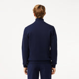 Lacoste Full Zip Fleece in Navy