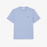 Lacoste Jersey Crew Neck T-Shirt Plain Blue