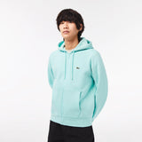 Lacoste Kangaroo Pocket Fleece Zipped Sweatshirt Mint
