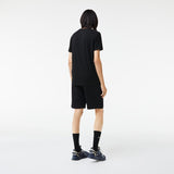 Lacoste Men's Crew Neck Pima Cotton Jersey T-shirt Black
