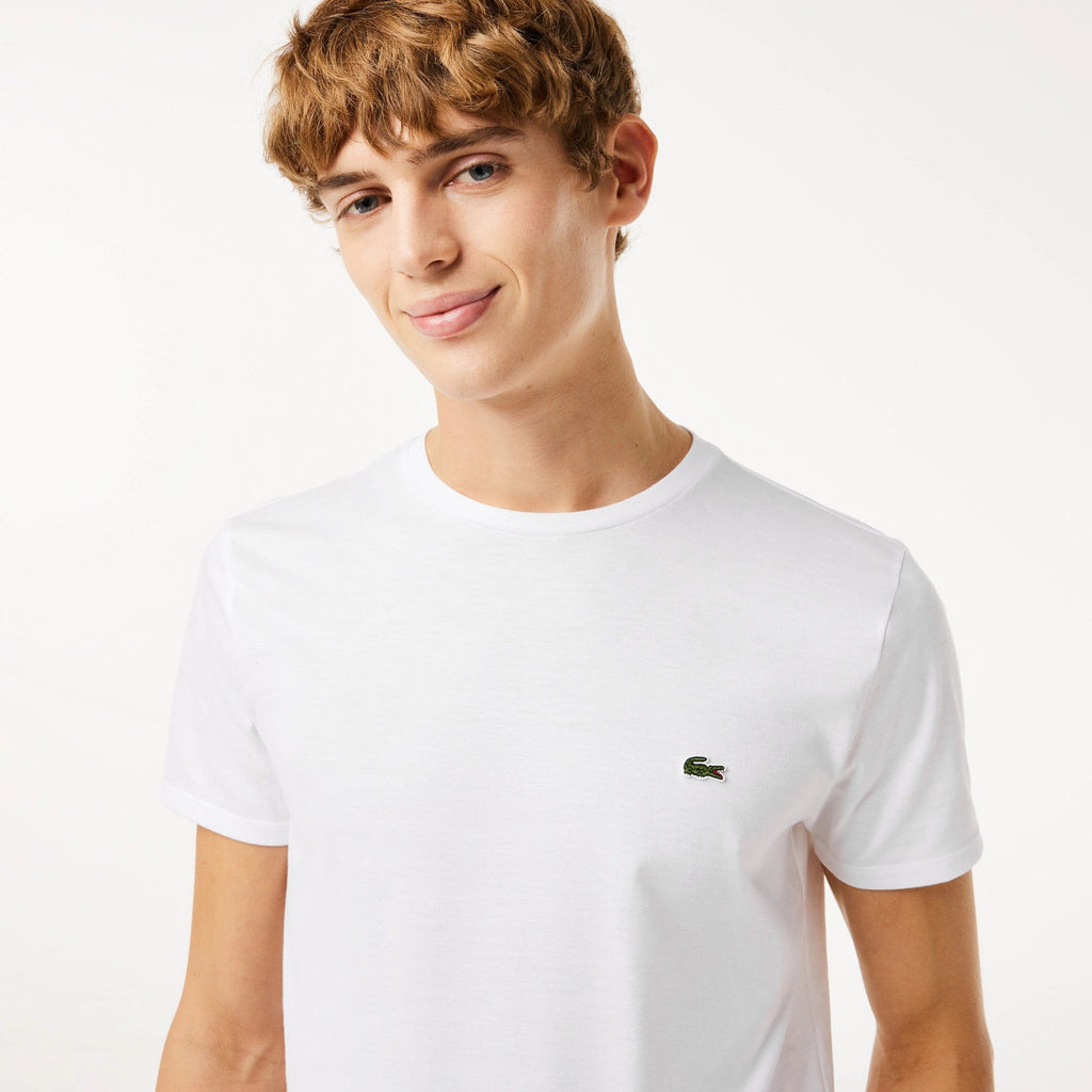 Lacoste crew neck shirt clearance
