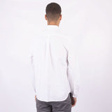 Lacoste Mens Oxford Shirt In White