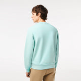 Lacoste Organic Brushed Cotton Sweatshirt Mint