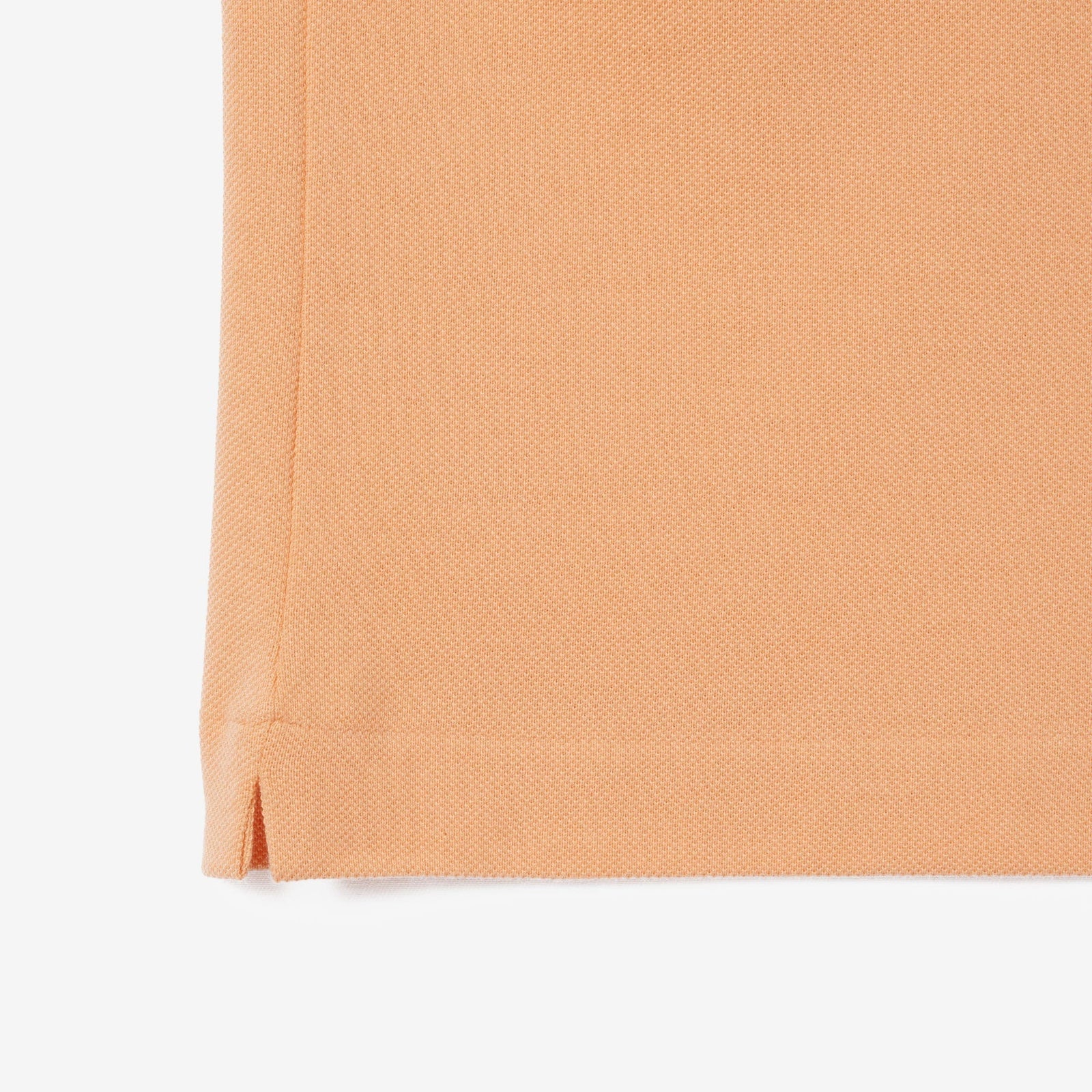 Lacoste Original L.12.12 Petit Pique Cotton Polo Shirt in Light Orange