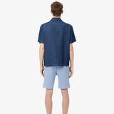Lacoste Regular Fit Fleece Shorts Light Blue