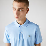 Lacoste Regular Fit Pima Cotton Polo Shirt Light Blue