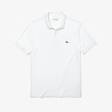 Lacoste Regular Fit Pima Cotton Polo Shirt White