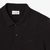 Lacoste Regular Fit Ribbed Knit Polo Shirt Brown