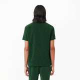 Lacoste Regular Fit Terry Polo Shirt in Pine Green 132