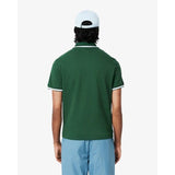 Lacoste Regular Fit Trim Accent L.12.12 Polo Shirt In Green