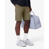 Lacoste Slim Fit Stretch Cotton Chino Shorts In Khaki Green