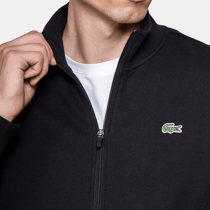 Lacoste core fleece track on sale top