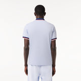 Lacoste Regular Fit Polo Shirt with Contrasting Collar in Light Blue J2G