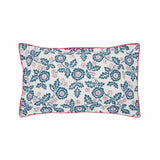 Land & Shore River S King Size Duvet Cover Single In Blue / Red