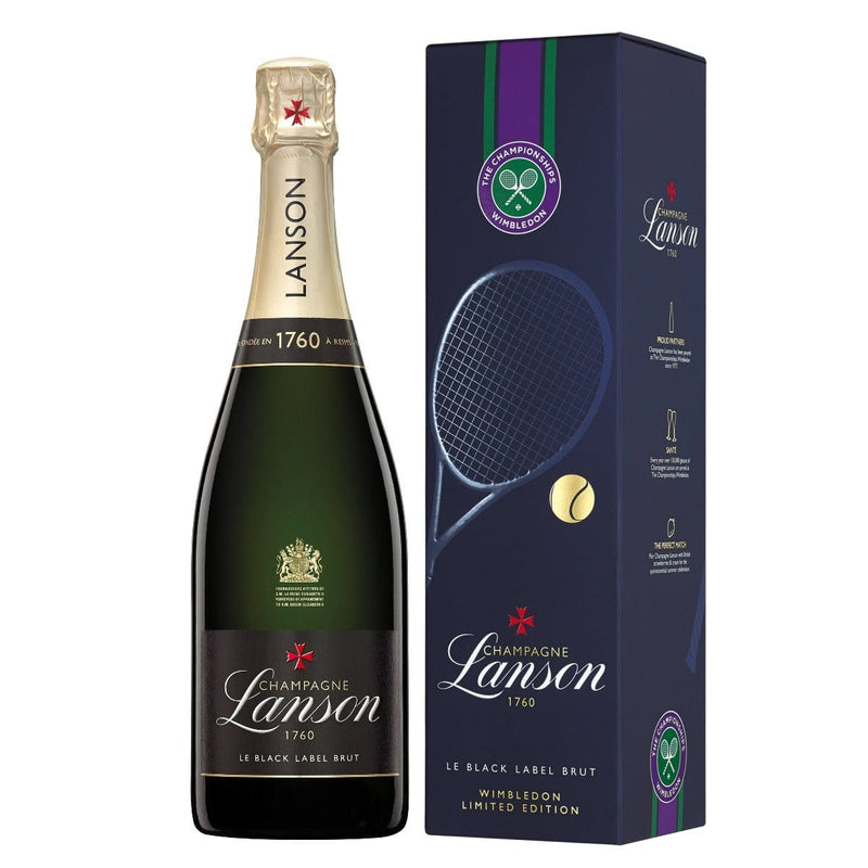 Lanson Black Label Champagne Wimbledon Boxed 75cl