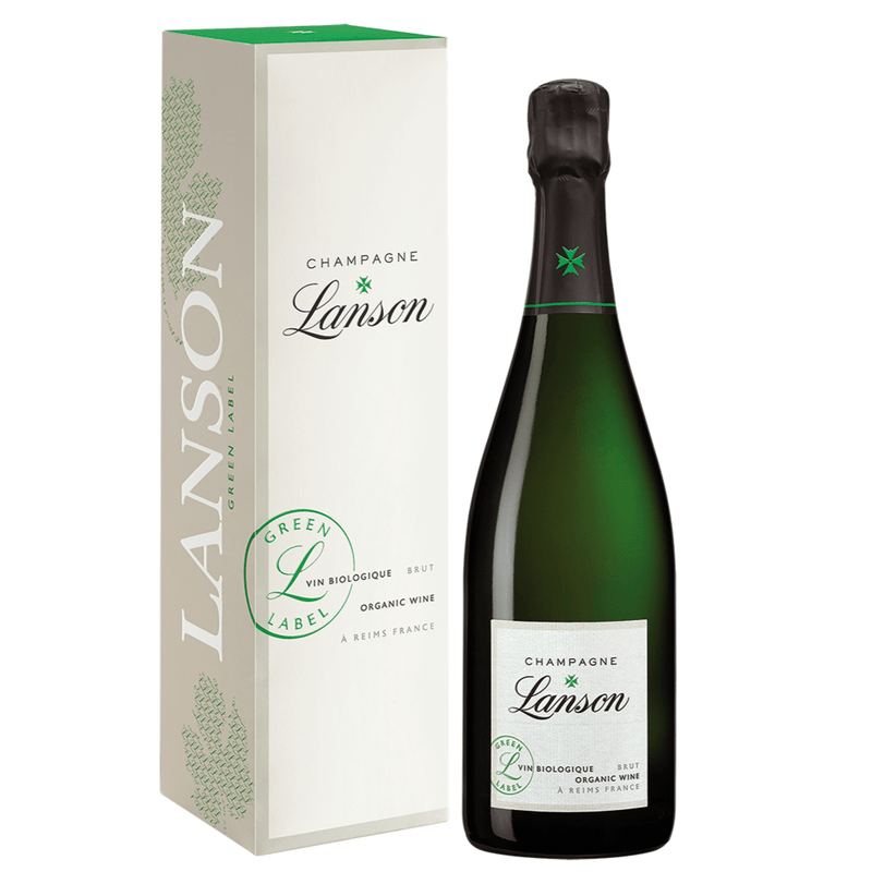 Lanson Green Label Organic Brut with Gift Box 75cl