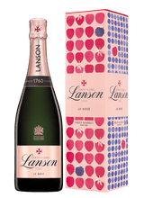 Lanson Le Rose Fruit Label