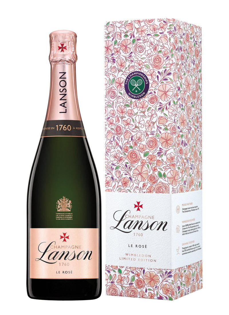 Lanson Wimbledon 2023 Le Rose Label 75cl
