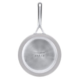 Laura Ashley Deep Frying Sauté Pan With Glass Lid 28cm In Sage Leaf