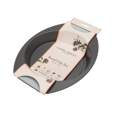 Laura Ashley Round Cake Tin Loose Base 20cm In Safe Leaf