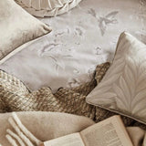 Laura Ashley Rowsham Garden Double Duvet Cover Set In Natural