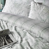 Laura Ashley Tuileries Double Quilt Set Sage 200cm x 200cm