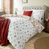 Laura Ashley Lewcombe King Duvet Cover Set In Terracotta